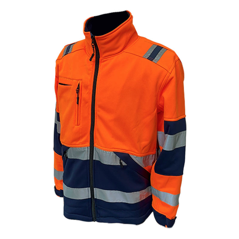 First Fiber Orange Cut Resistant Safety Work Clothing Oxford Chainsaw Safety Jacket