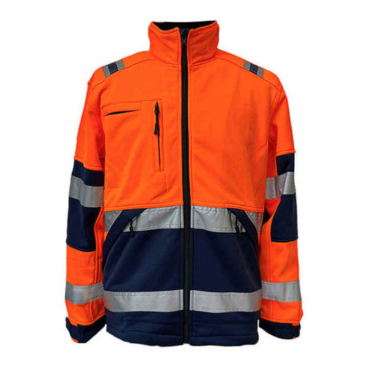 First Fiber Orange Cut Resistant Safety Work Clothing Oxford Chainsaw Safety Jacket