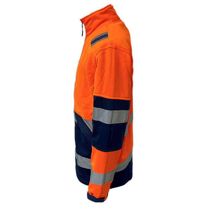 First Fiber Orange Cut Resistant Safety Work Clothing Oxford Chainsaw Safety Jacket