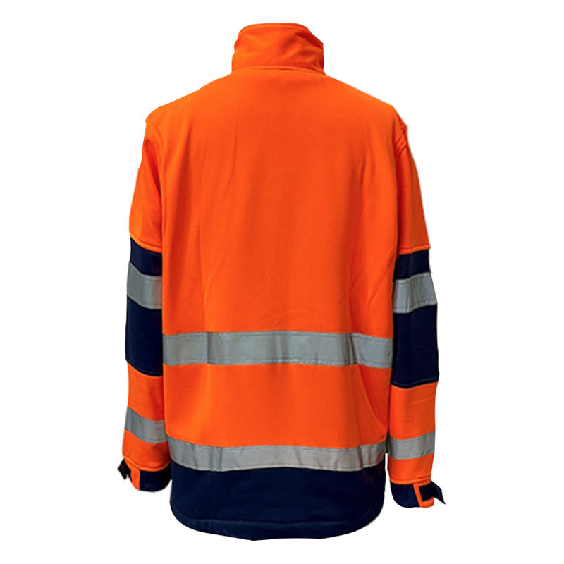 First Fiber Orange Cut Resistant Safety Work Clothing Oxford Chainsaw Safety Jacket