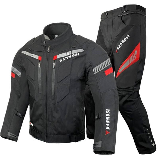 Motorcycle & Auto Racing Jacket CE Certificated Armor Sports Safety Jackets Waterproof Motorcycle Racing Suit