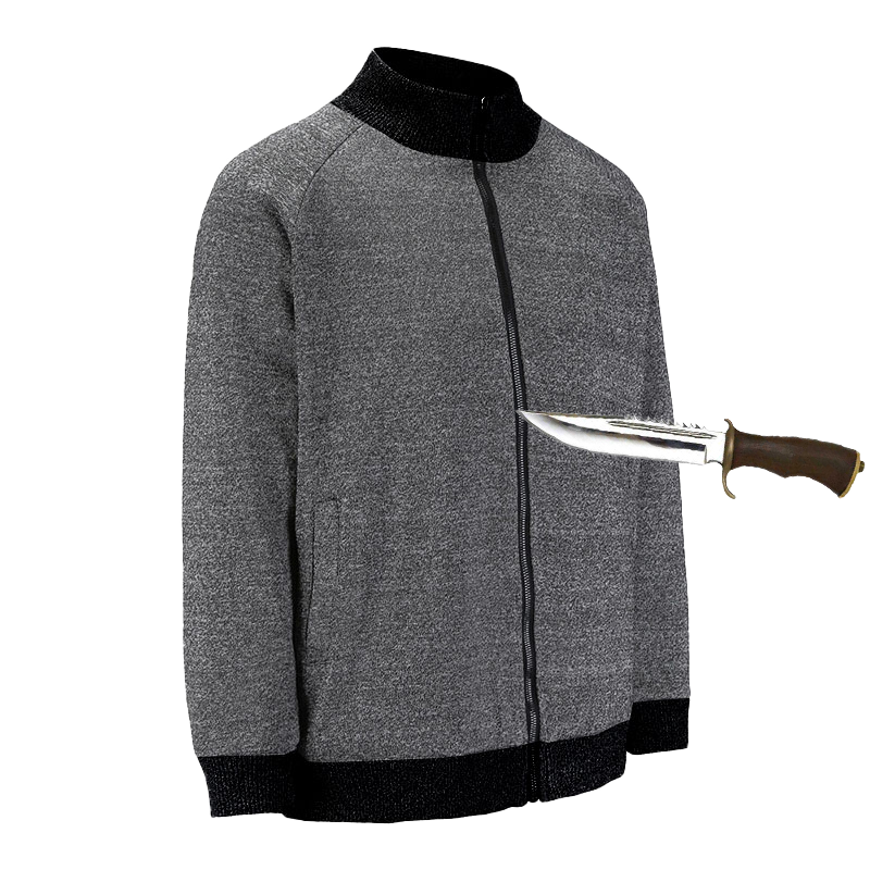 Safety Clothing HPPE Fiber Cut Resistance Knife Proof Sweater Cut-Resistant Long Sleeves Jacket