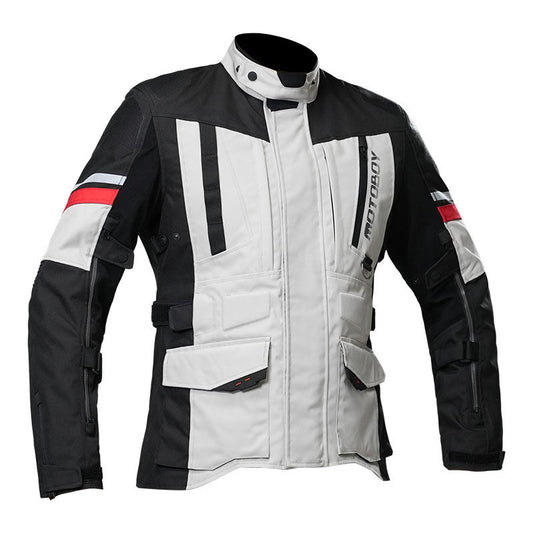 Men's Outdoor Motorcycle Gear with Armor Waterproof Riding Kit Motorcycle & Auto Racing Wear