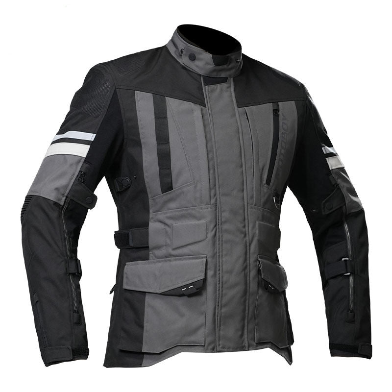 Men's Outdoor Motorcycle Gear with Armor Waterproof Riding Kit Motorcycle & Auto Racing Wear