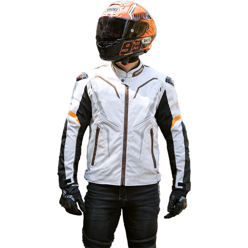 CE Standard Oxford Fabric Waterproof Sports Safety Jackets Motorcycle & Auto Racing Wear