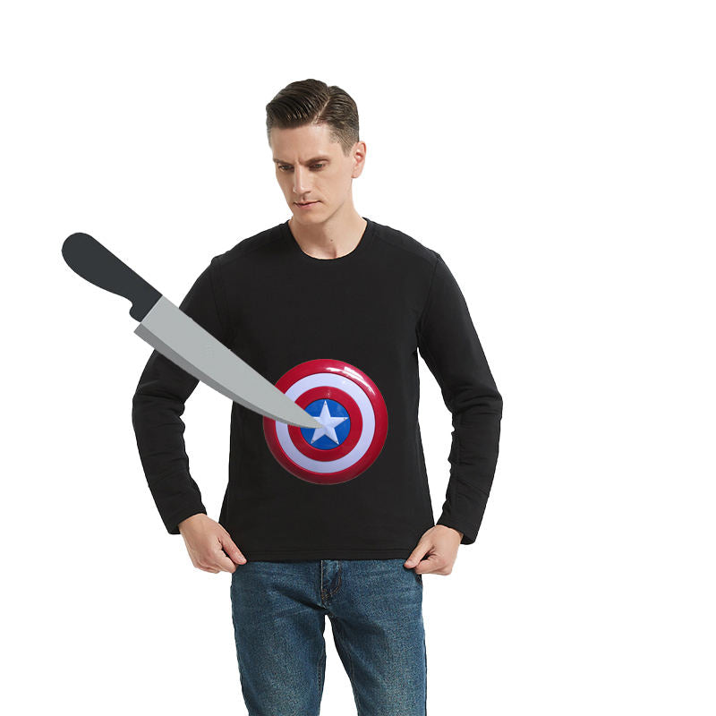 First Fiber Men's Best Stab Proof T-shirt HPPE Security Stab Proof T-shirt