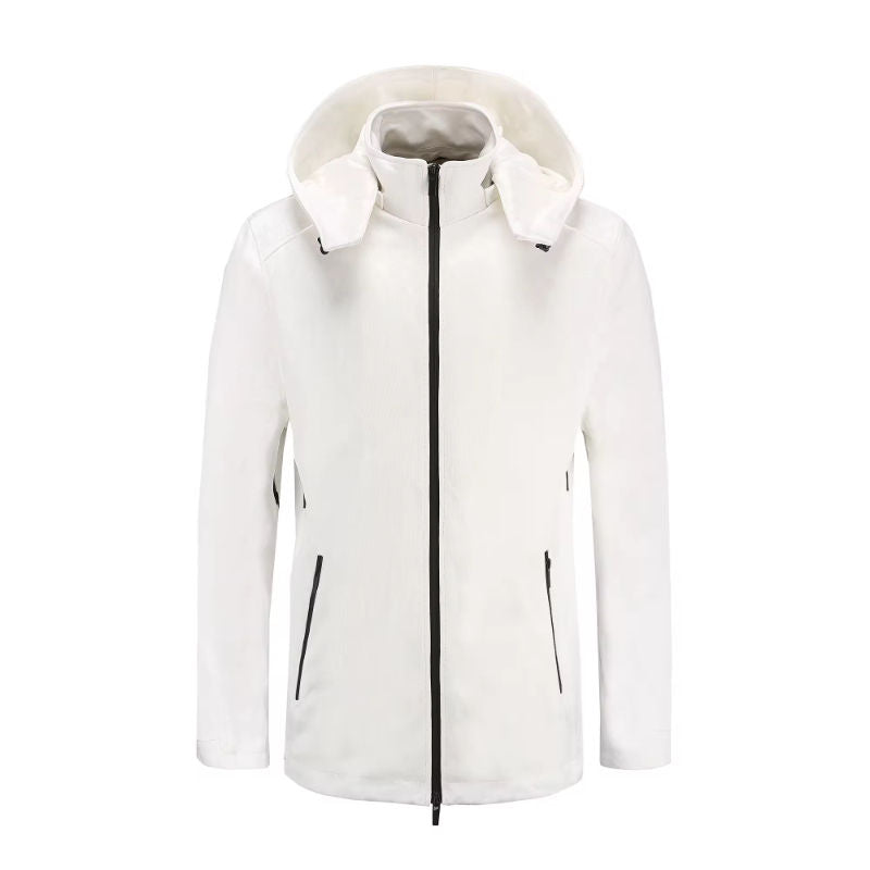 EN388 Certificated Men's Safety Jacket UHMWPE HPPE Stab Resistant Outdoor Protective Jacket