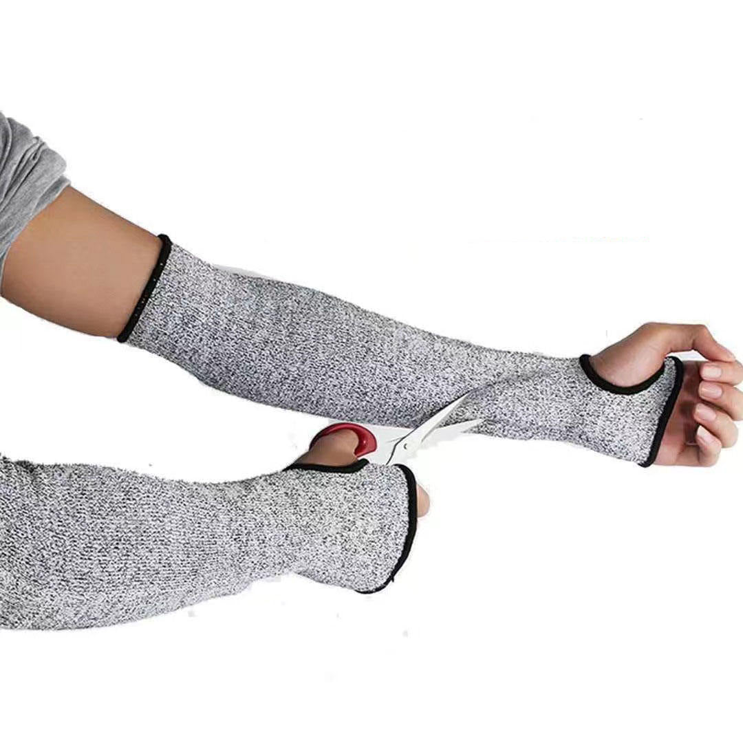 First Fiber Cut-Resistant Arm Guards HPPE Anti-Cutting Sleeves for Industrial Production