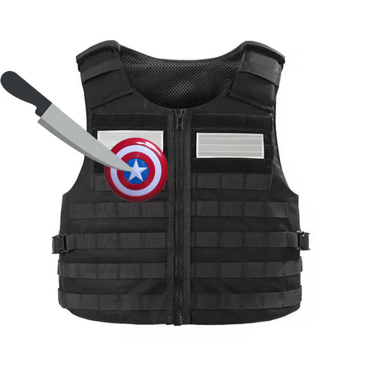 First Fiber Tactical Vest Mesh Stab Proof Breathable Vest for Security