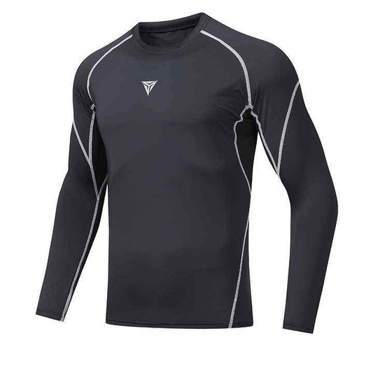 Men's Sun Protection Quick Dry Long Sleeves T-shirt Summer Outdoor Motorcycle T-shirt
