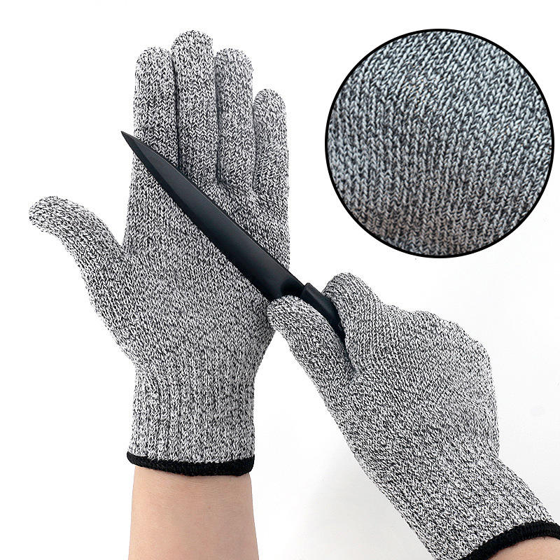 Top Seller Anti-Cut Food Grade Safety Gloves Cut Resistant Work and Casual Hand Gloves for Outdoor Activities