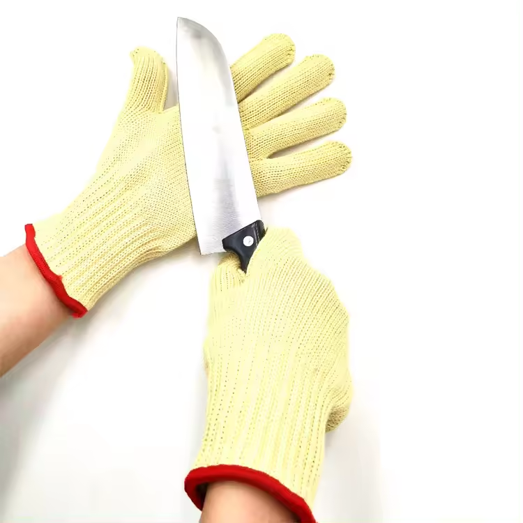 High Temperature Flame Resistance Cut Resistant Gloves Fashion Style for Industrial Production