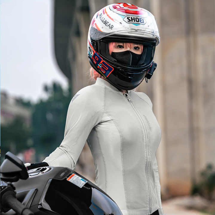 Women's Breathable and Flexible Outdoor Motorcycle Jacket CE Armor Motorcycle Safety Jacket
