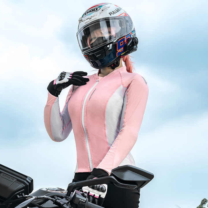 Women's Breathable and Flexible Outdoor Motorcycle Jacket CE Armor Motorcycle Safety Jacket