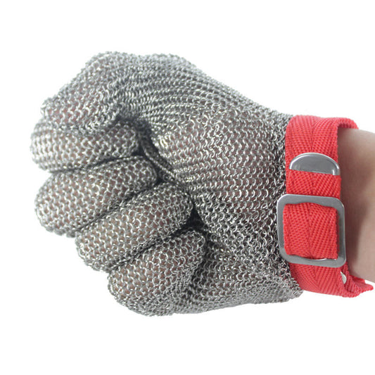 Fashionable Cut Resistance Hand Butcher Gloves Stainless Steel Gloves for Casual & Outdoor Fish & Meat Cutting