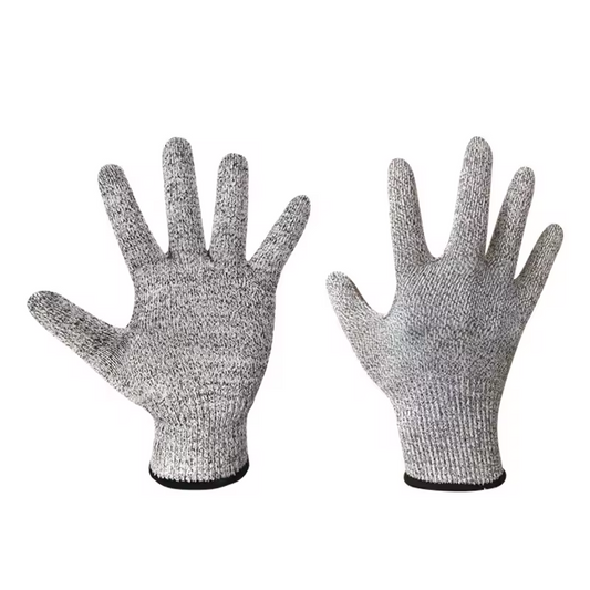 Multi Functional Level 5 Anti Cutting Work Gloves HPPE Material EN388 Protective Hand Cut-resistant Gloves