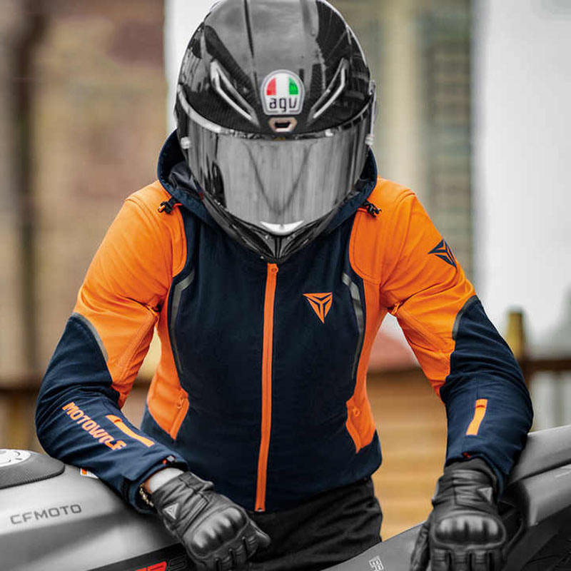Auto Racing CE Full Body Armor Casual Windbreaker Water Resistant Motorcycle Jacket