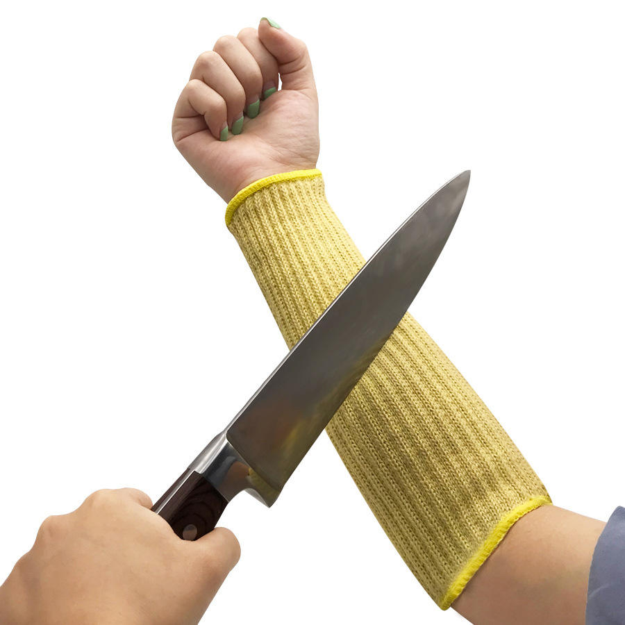 First Fiber Breathable Anti-Cutting Aramid Arm Protection Sleeves Cut Resistant Clothing