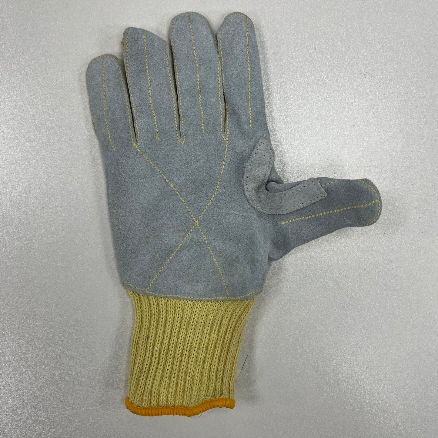 High Quality Cut Resistant Aramid Fiber Leather Work Gloves Premium Leather Gloves & Mittens