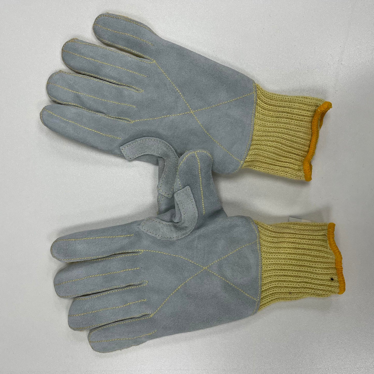 High Quality Cut Resistant Aramid Fiber Leather Work Gloves Premium Leather Gloves & Mittens