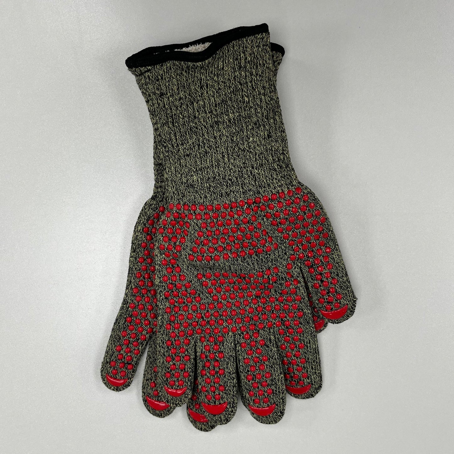 Extreme Anti-Heat 500 Degree Aramid Fiber BBQ Silicone Gloves Heat Resistant Cooling Safety Gloves for Daily Outdoor & Party Use