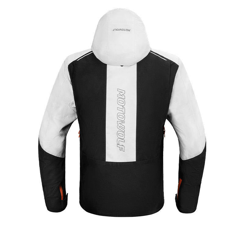 Motorcycle Riding Windbreaker Detachable Warmth Motorcycle Jacket Crash Resistant Waterproof Motocross Jacket