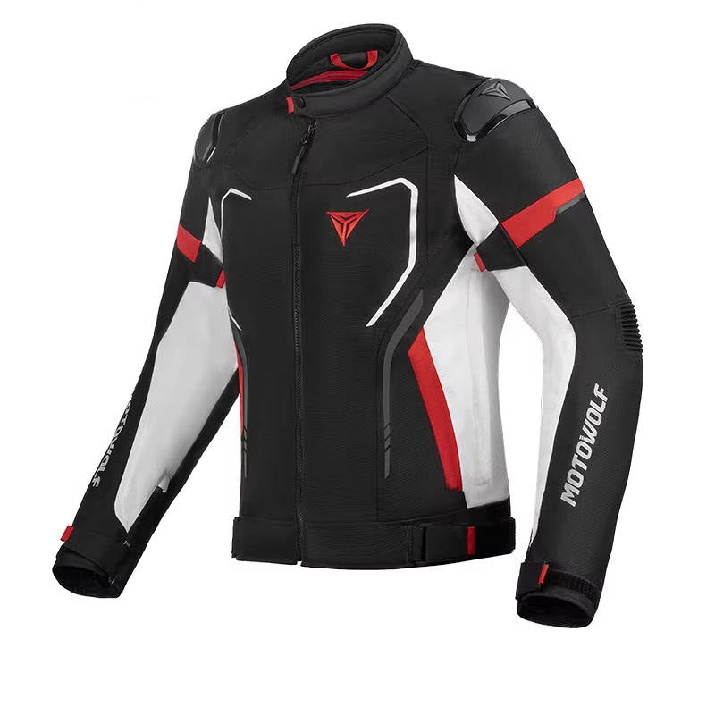 First Fiber Motorcycle Jacket MW-019 Outdoor Protective Armor Jacket Warm Reflective Jacket